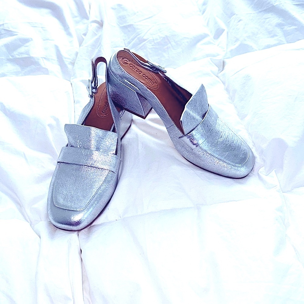 Corso Como leather 8.5 sandals so cute! 🩶 NWOT